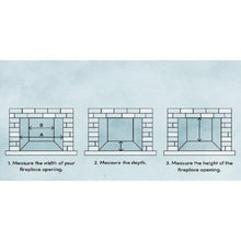 Load image into Gallery viewer, Feivel Electric Fireplace Insert (SB177)
