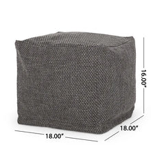 Load image into Gallery viewer, Felix 18&#39;&#39; Wide Square Pouf Ottoman
