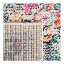 Load image into Gallery viewer, Felty Power Loom Performance Cream/Blue Rug 12&#39; x 18&#39;
