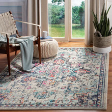 Load image into Gallery viewer, Felty Power Loom Performance Cream/Blue Rug 12&#39; x 18&#39;
