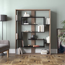 Load image into Gallery viewer, Fembra 61.4&#39;&#39; H x 47.2&#39;&#39; W Geometric Bookcase
