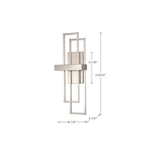 Load image into Gallery viewer, Fenn 1 - Light Dimmable Armed Sconce CG267
