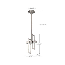 Load image into Gallery viewer, Fenn 1 - Light Single Geometric LED Pendant MRM3887
