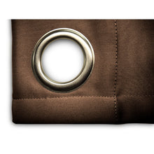 Load image into Gallery viewer, Fenoglio Patio Solid Blackout Thermal Grommet Single Curtain Panel GL345
