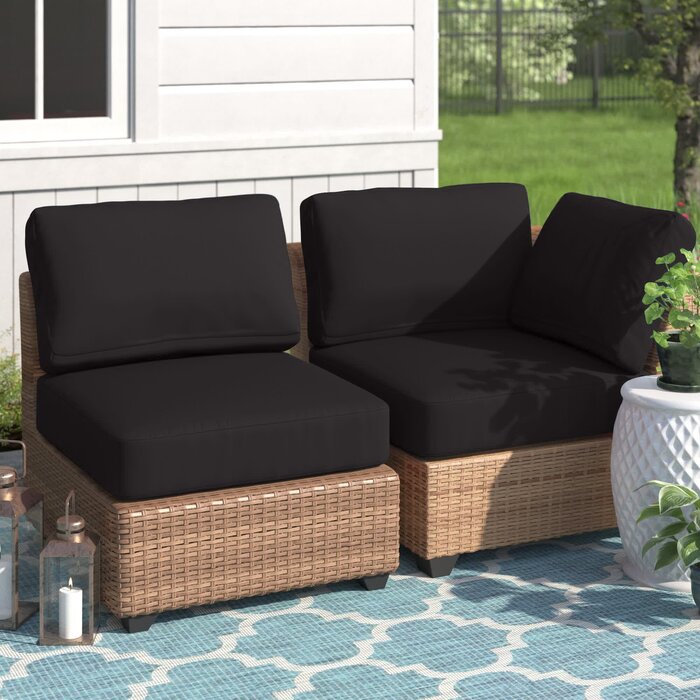 Fernando Outdoor Cushion Cover 26.5'' W x 26.5'' D (Set of 2)