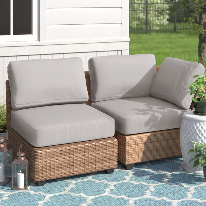 Fernando Outdoor Cushion Cover 26.5'' W x 26.5'' D (Set of 23)