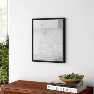 24" x 10" Ferndown Rectangle Metal Wall Mirror
