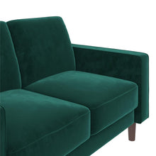 Load image into Gallery viewer, Ferranti 55&#39;&#39; Velvet Square Arm Loveseat
