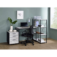 Load image into Gallery viewer, 28&quot; H x 35&quot; W x 18&quot; D White Fey Writing Desk
