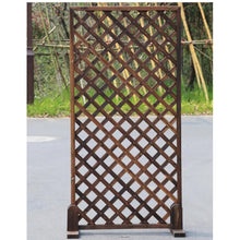 Load image into Gallery viewer, Fickes Wood Lattice Panel Trellis, 72&quot; H x 36&quot; W x 2&quot; D, (Set of 3)
