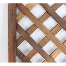 Load image into Gallery viewer, Fickes Wood Lattice Panel Trellis, 72&quot; H x 36&quot; W x 2&quot; D, (Set of 3)
