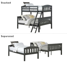 Load image into Gallery viewer, Fidel Twin Over Full Standard Bunk Bed
