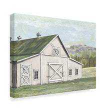 Load image into Gallery viewer, 35&quot; H x 47&quot; W x 2&quot; D Field Barn In Spring by Art Licensing Studio - Wrapped Canvas Print OG363
