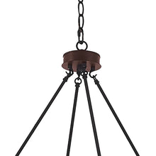 Load image into Gallery viewer, Finchley 12 - Light Candle Style Wagon Wheel Chandelier
