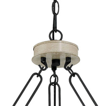 Load image into Gallery viewer, Weathered Oak Finchley 12 - Light Candle Style Wagon Wheel Chandelier
