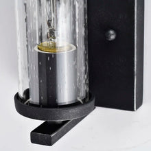 Load image into Gallery viewer, Finck 1 - Light Dimmable Iron Black Bath Sconce
