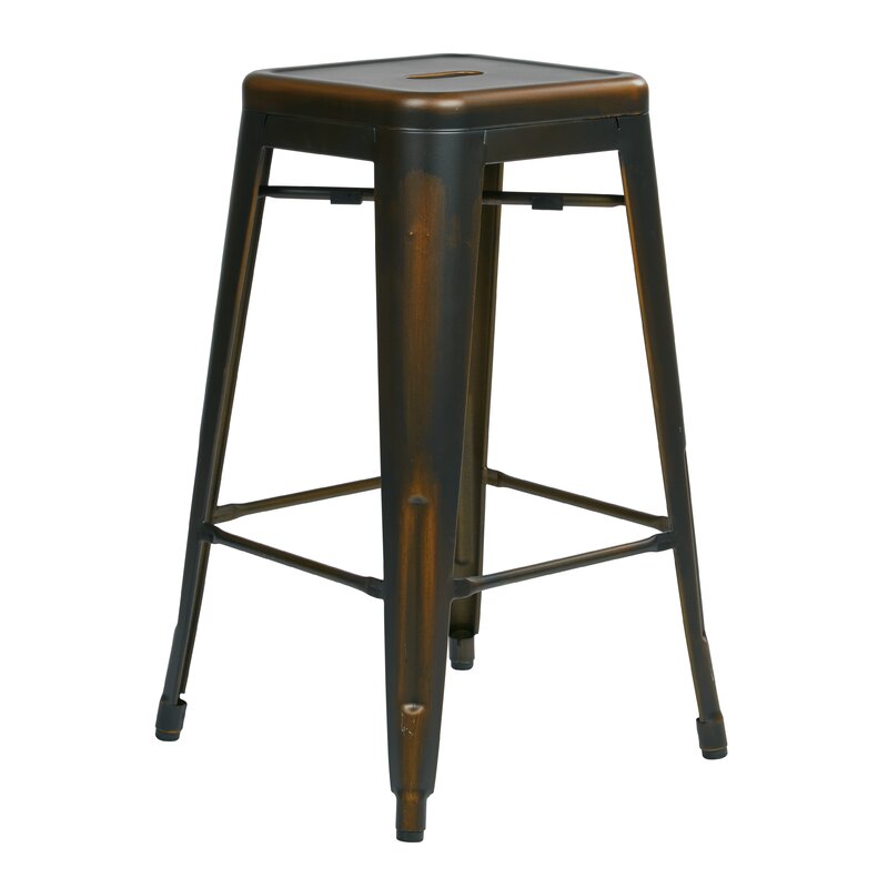 Antique Copper Fineview Bar Stool 7589