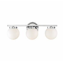 Load image into Gallery viewer, Chrome Finian 3 - Light Dimmable Vanity Light 2928AH

