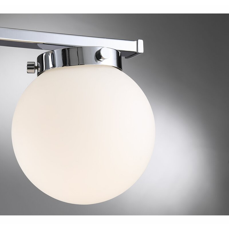 Chrome Finian 3 - Light Dimmable Vanity Light 2928AH