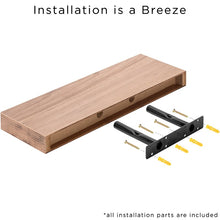 Load image into Gallery viewer, Finkle 3 Tier Floating Shelf (Set of 3)
