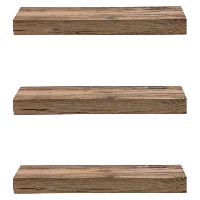 Mahogany Finkle 3 Tier Floating Shelf MRM3761