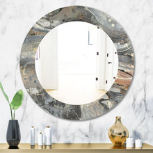 Load image into Gallery viewer, 31.5&quot; H x 31.5&quot; W Fire And Ice Minerals VI Wall Mirror
