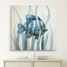 Load image into Gallery viewer, Fish In Seagrass I - Print, 16&quot; H x 16&quot; W x 1.5&quot; D
