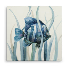 Load image into Gallery viewer, Fish In Seagrass I - Print, 16&quot; H x 16&quot; W x 1.5&quot; D
