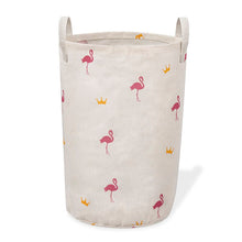 Load image into Gallery viewer, Flamingo Laundry Basket GL1010
