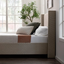 Load image into Gallery viewer, Flemings Tufted Upholstered Low Profile Platform Bed cali king
