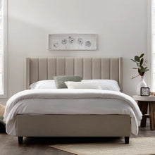 Load image into Gallery viewer, Flemings Tufted Upholstered Low Profile Platform Bed cali king
