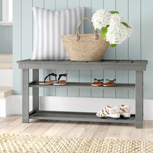 Load image into Gallery viewer, Fleshman Shoe Storage Bench
