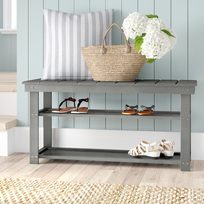 Fleshman Shoe Storage Bench