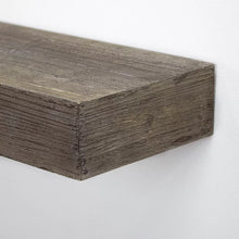 Load image into Gallery viewer, 3.25&quot; H x 24.25&quot; W x 8.25&quot; D Gray Floating Shelf
