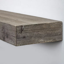 Load image into Gallery viewer, 3.25&quot; H x 24.25&quot; W x 8.25&quot; D Gray Floating Shelf
