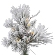 Load image into Gallery viewer, Flocked Alberta Artificial Christmas Tree, 3.5&#39;
