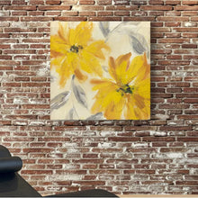 Load image into Gallery viewer, 32&quot; H x 32&quot; W x 1.5&quot; D Floral Joy - Painting
