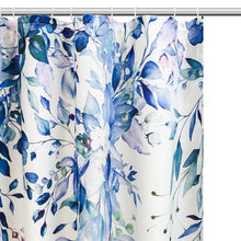 Load image into Gallery viewer, Floral Single Shower Curtain + Hooks
