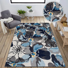 Load image into Gallery viewer, Florentia Shag Performance Gray/Silver Rug
