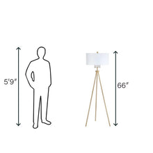 Load image into Gallery viewer, Floretta 66&quot; Tripod Floor Lamp MRM4103
