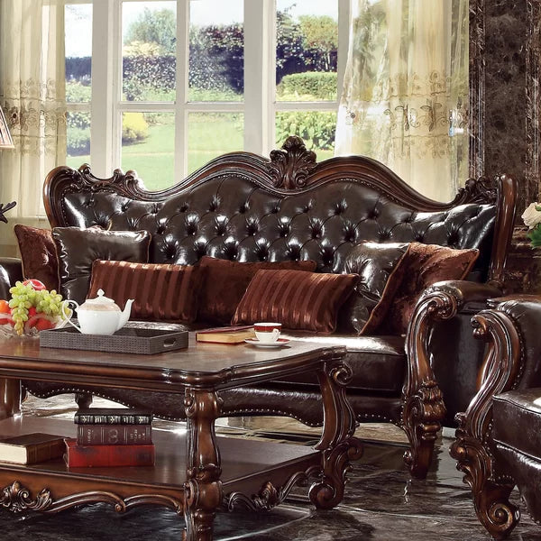 Flourtown 93'' Faux Leather Sofa