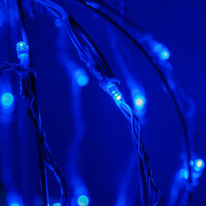 16" H x 16" W x 16" D Fold-Flat LED Metal Lighted Window Decoration