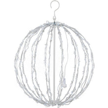 Load image into Gallery viewer, 16&quot; H x 16&quot; W x 16&quot; D Fold-Flat LED Metal Lighted Window Decoration
