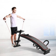 Load image into Gallery viewer, Foldable Decline Sit Up Bench Crunch Board Fitness Home Gym Exercise Sport CG271
