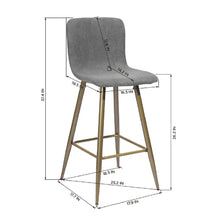 Load image into Gallery viewer, Fondren Bar Stool (Set of 2)
