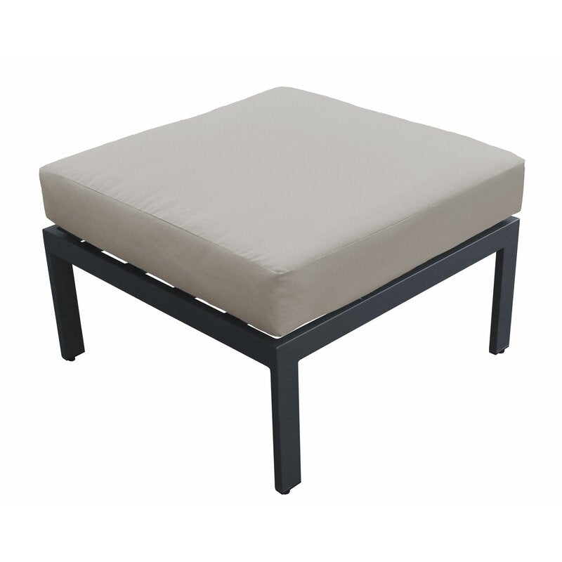 Fontaine Outdoor Ottoman with Cushion