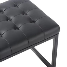 Load image into Gallery viewer, Fortney Faux Leather Bench
