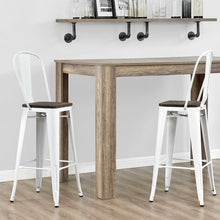 Load image into Gallery viewer, Fortuna Bar Stool White (Set of 2) #1302HW
