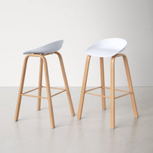 Load image into Gallery viewer, White Forum 30" Bar Stool (Set of 2)
