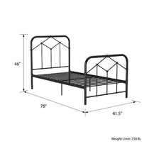 Load image into Gallery viewer, Francis Platform Bed twin
